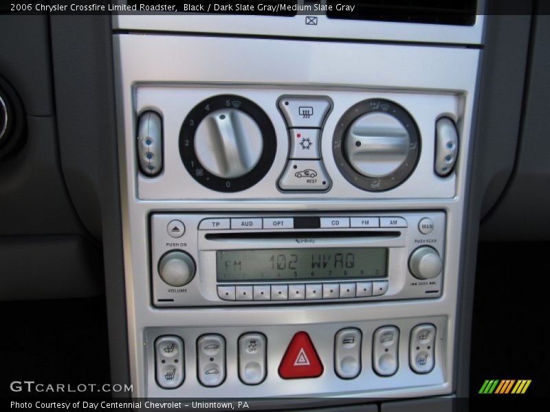 Controls of 2006 Crossfire Limited Roadster