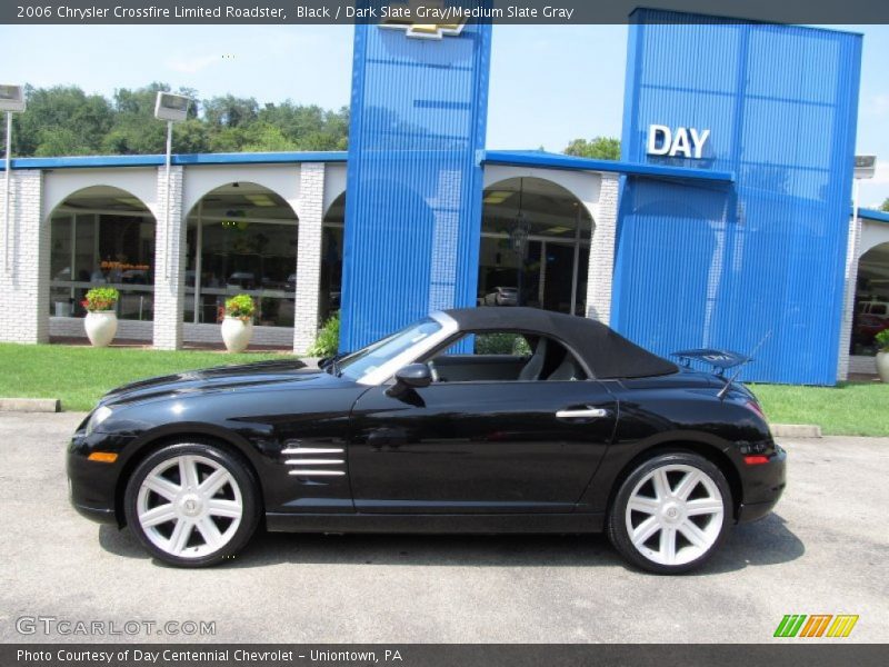 Black / Dark Slate Gray/Medium Slate Gray 2006 Chrysler Crossfire Limited Roadster