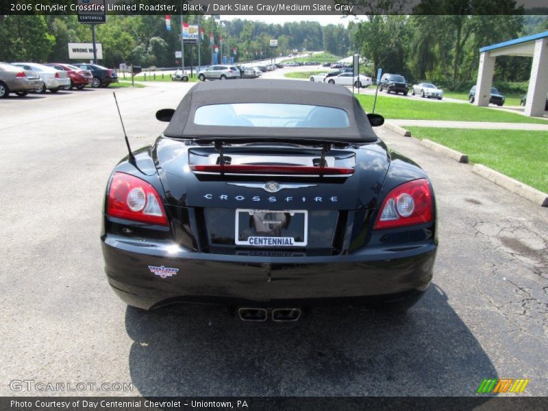 Black / Dark Slate Gray/Medium Slate Gray 2006 Chrysler Crossfire Limited Roadster