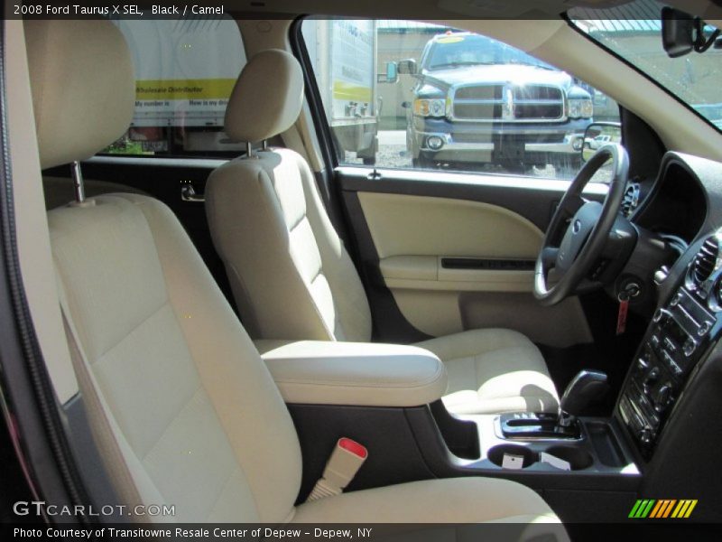 Black / Camel 2008 Ford Taurus X SEL