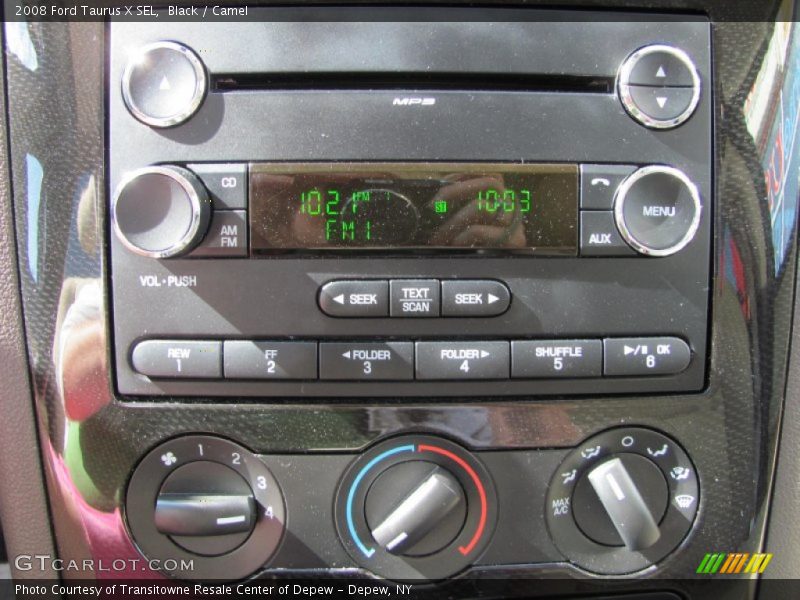 Black / Camel 2008 Ford Taurus X SEL