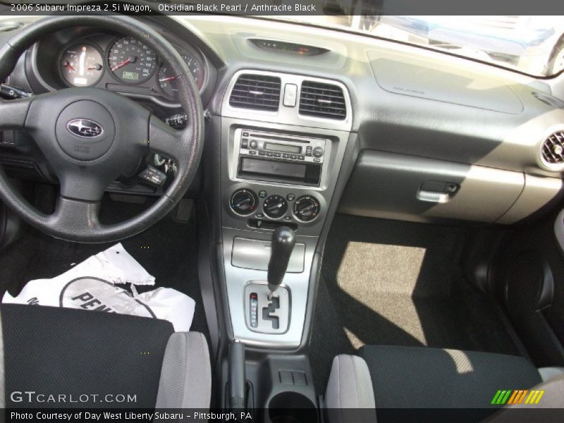 Obsidian Black Pearl / Anthracite Black 2006 Subaru Impreza 2.5i Wagon