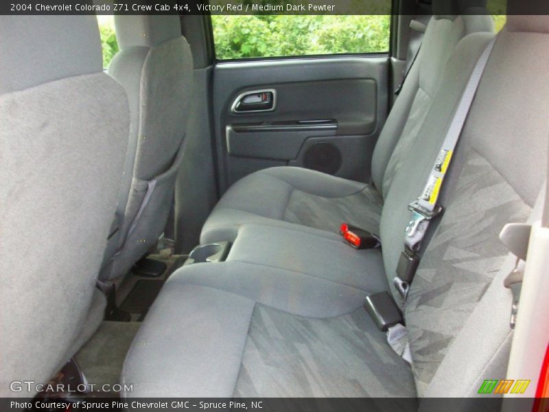 Victory Red / Medium Dark Pewter 2004 Chevrolet Colorado Z71 Crew Cab 4x4