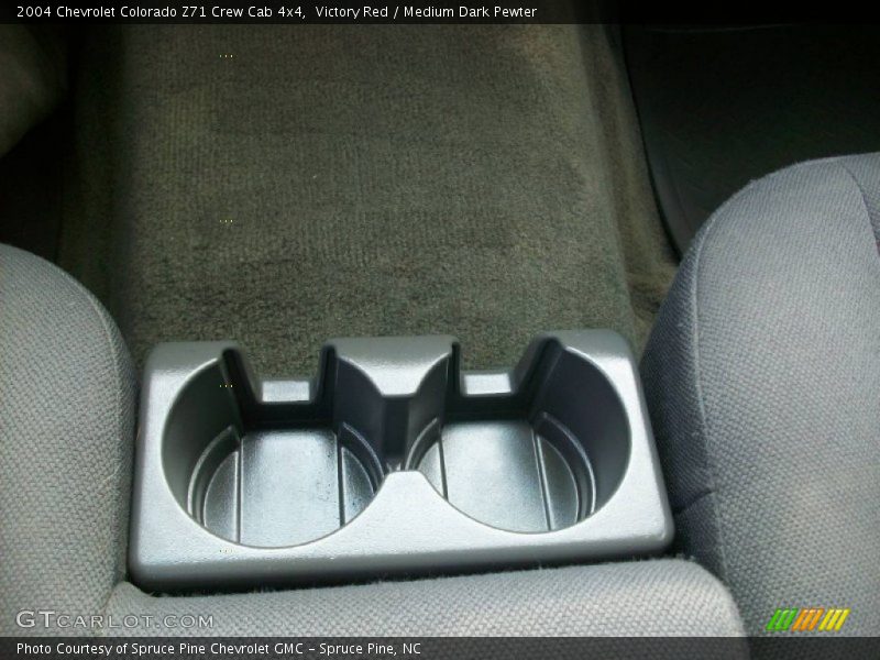 Victory Red / Medium Dark Pewter 2004 Chevrolet Colorado Z71 Crew Cab 4x4