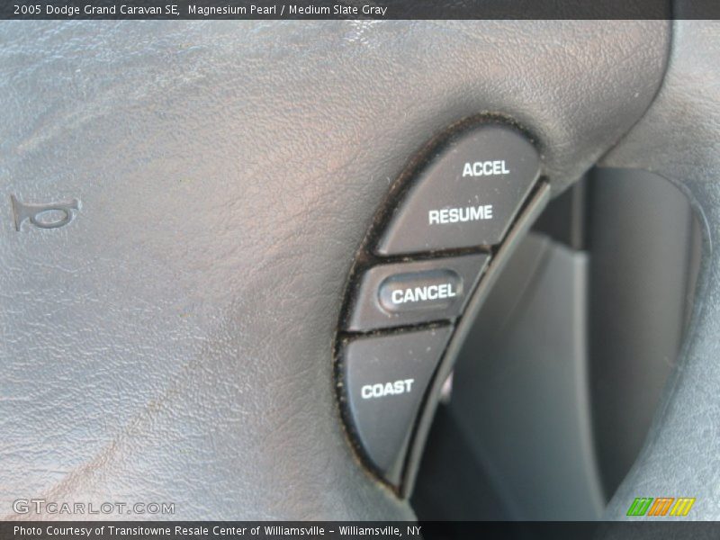 Magnesium Pearl / Medium Slate Gray 2005 Dodge Grand Caravan SE