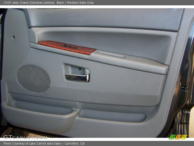 Black / Medium Slate Gray 2005 Jeep Grand Cherokee Limited