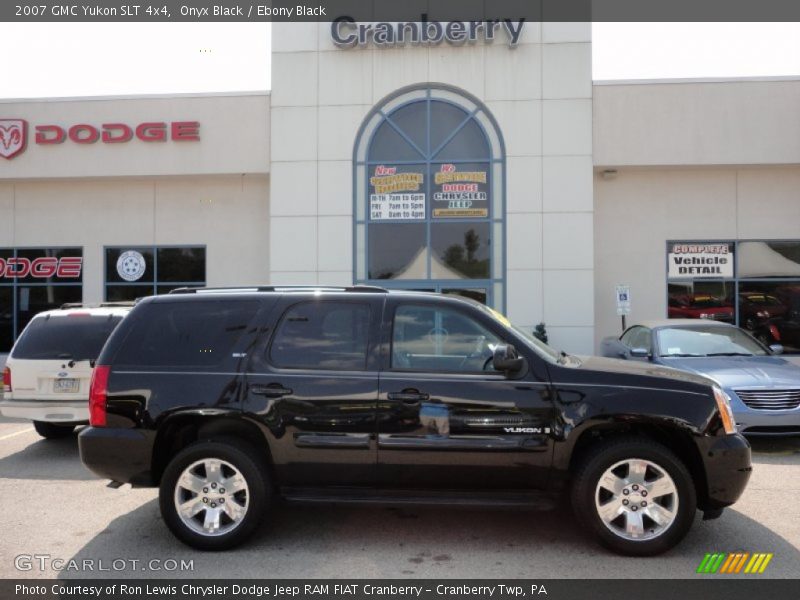 Onyx Black / Ebony Black 2007 GMC Yukon SLT 4x4