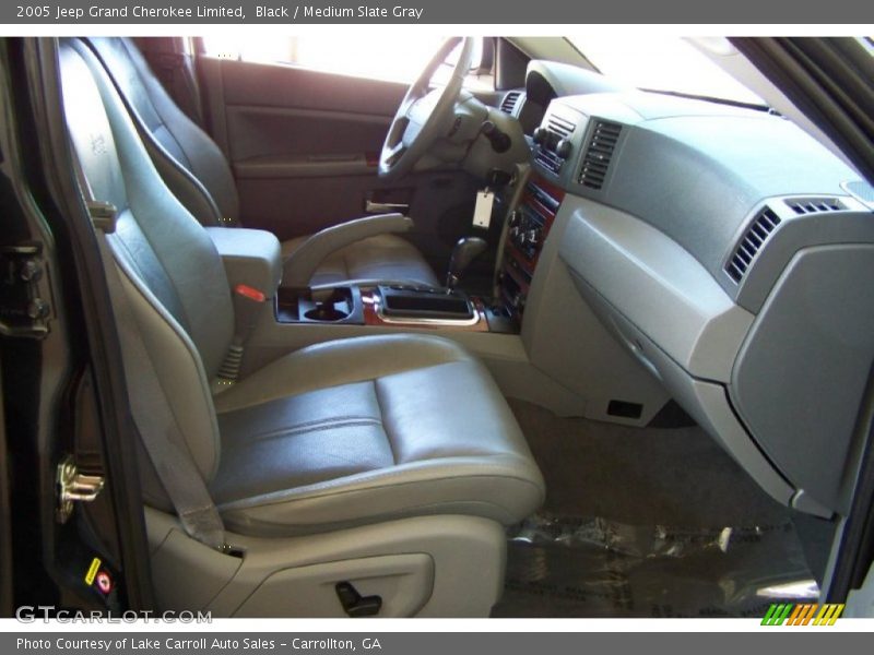 Black / Medium Slate Gray 2005 Jeep Grand Cherokee Limited
