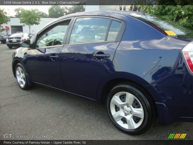 Blue Onyx / Charcoal/Steel 2008 Nissan Sentra 2.0 S