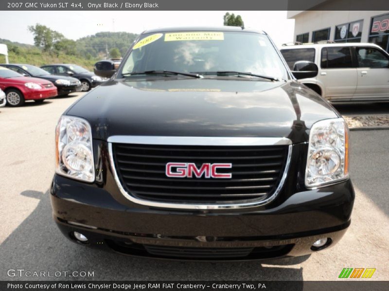 Onyx Black / Ebony Black 2007 GMC Yukon SLT 4x4
