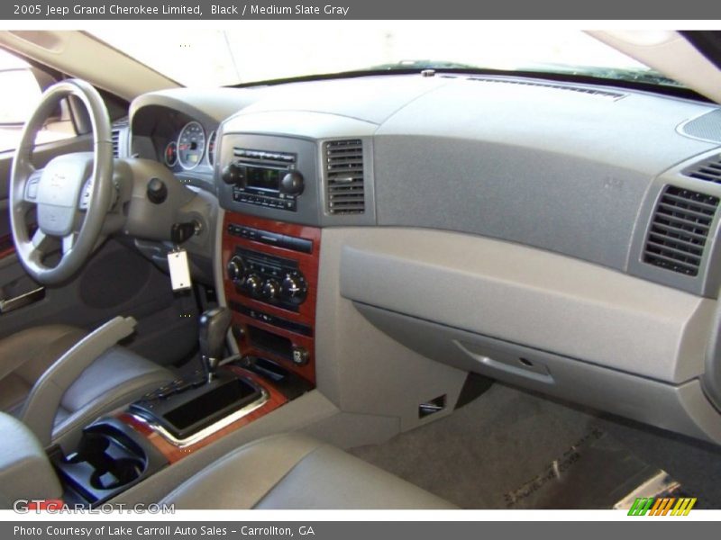 Black / Medium Slate Gray 2005 Jeep Grand Cherokee Limited