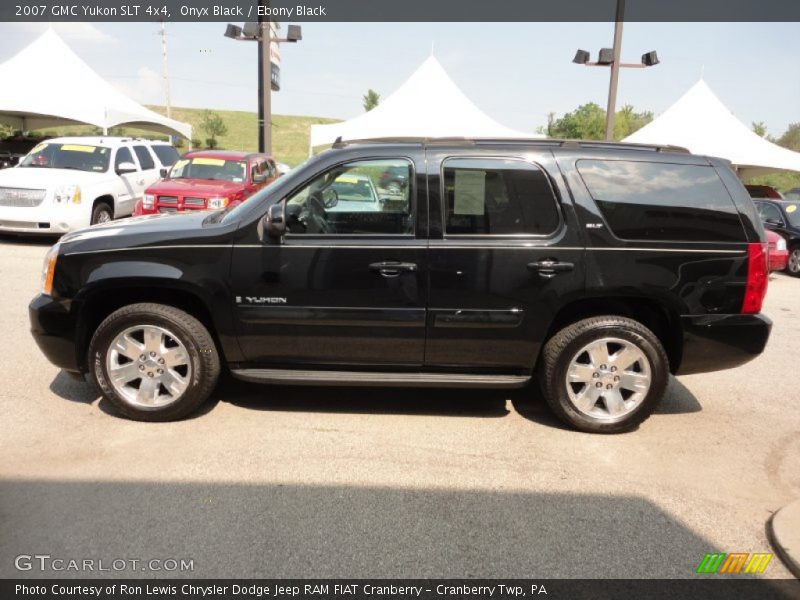 Onyx Black / Ebony Black 2007 GMC Yukon SLT 4x4
