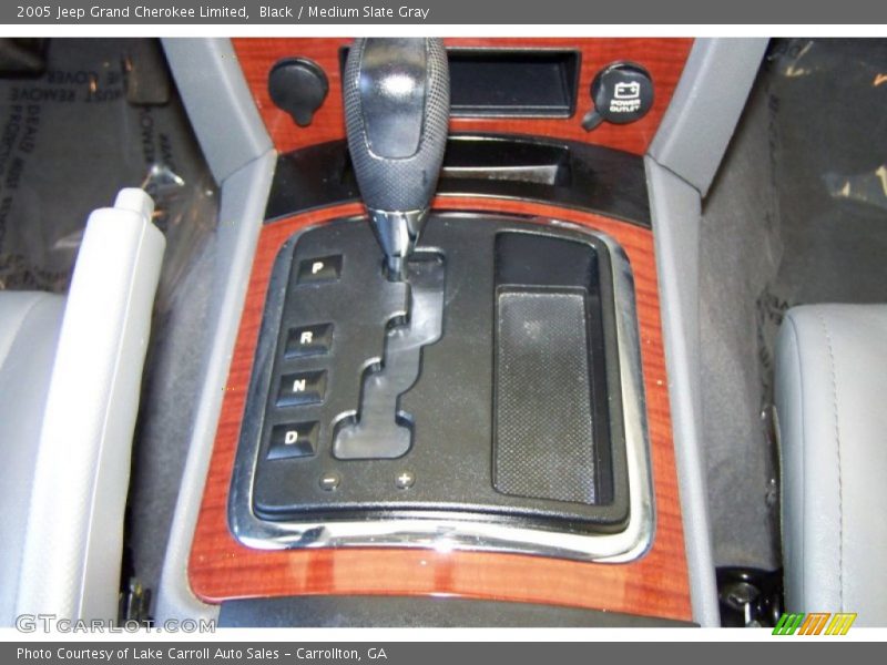 Black / Medium Slate Gray 2005 Jeep Grand Cherokee Limited