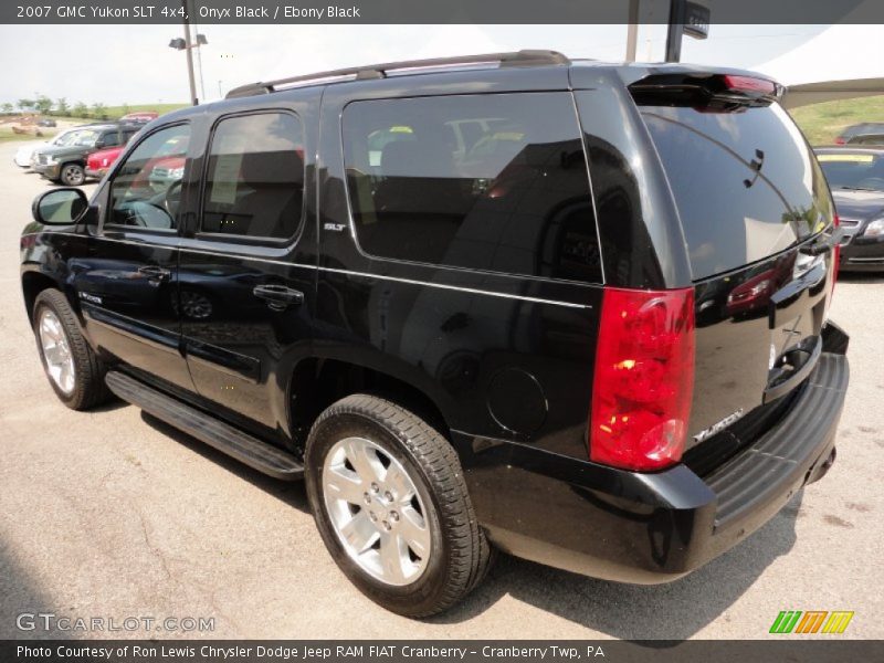 Onyx Black / Ebony Black 2007 GMC Yukon SLT 4x4