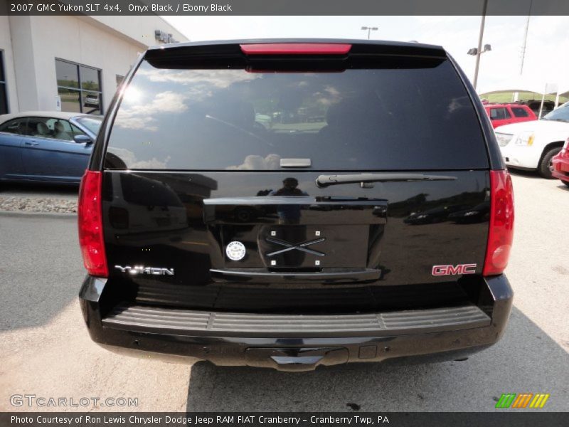 Onyx Black / Ebony Black 2007 GMC Yukon SLT 4x4
