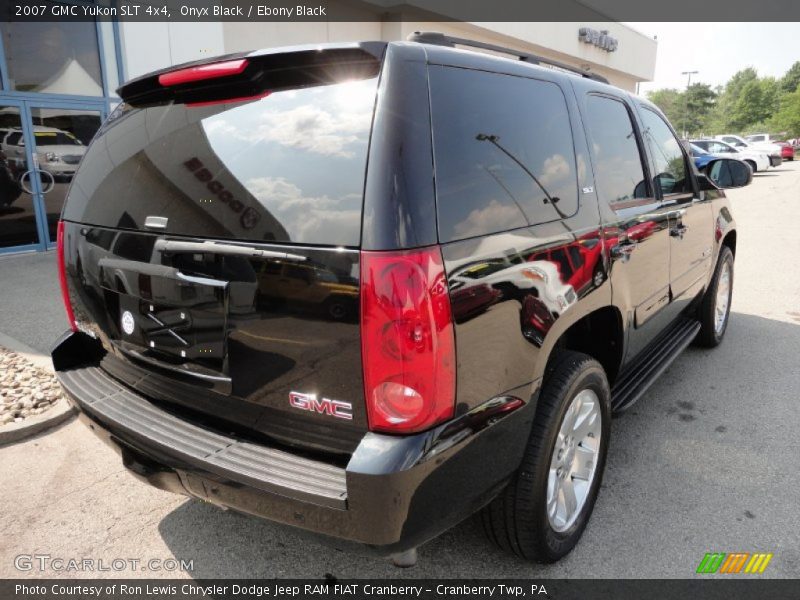 Onyx Black / Ebony Black 2007 GMC Yukon SLT 4x4