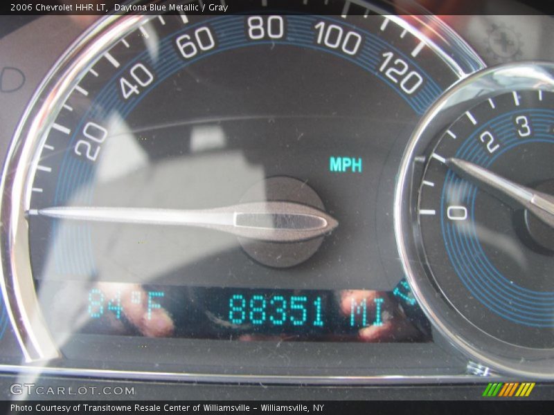 Daytona Blue Metallic / Gray 2006 Chevrolet HHR LT