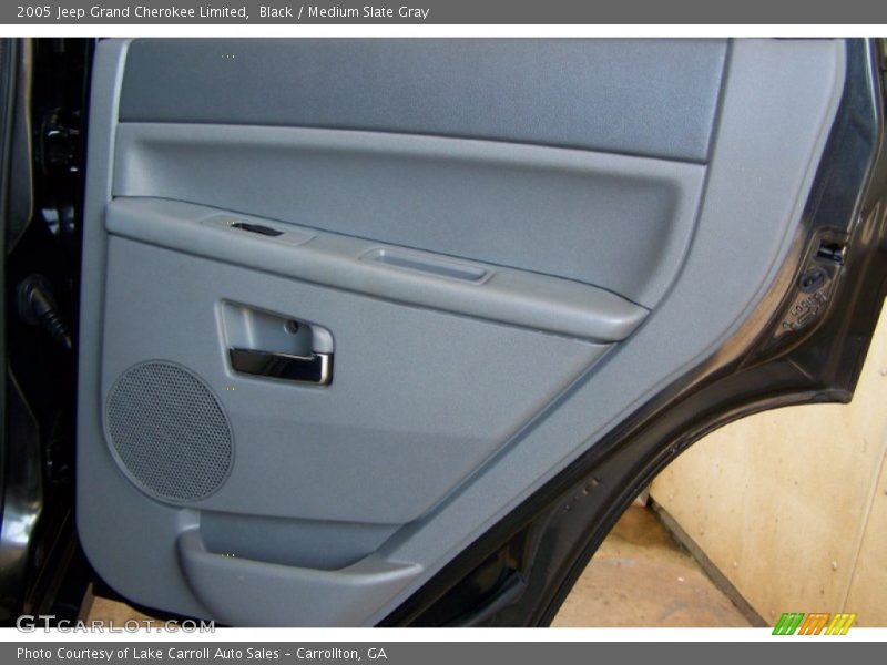 Black / Medium Slate Gray 2005 Jeep Grand Cherokee Limited