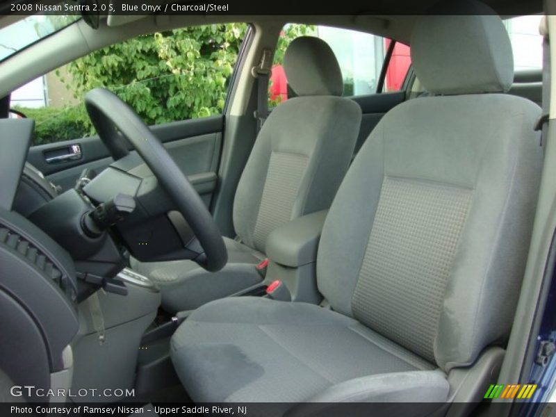 Blue Onyx / Charcoal/Steel 2008 Nissan Sentra 2.0 S