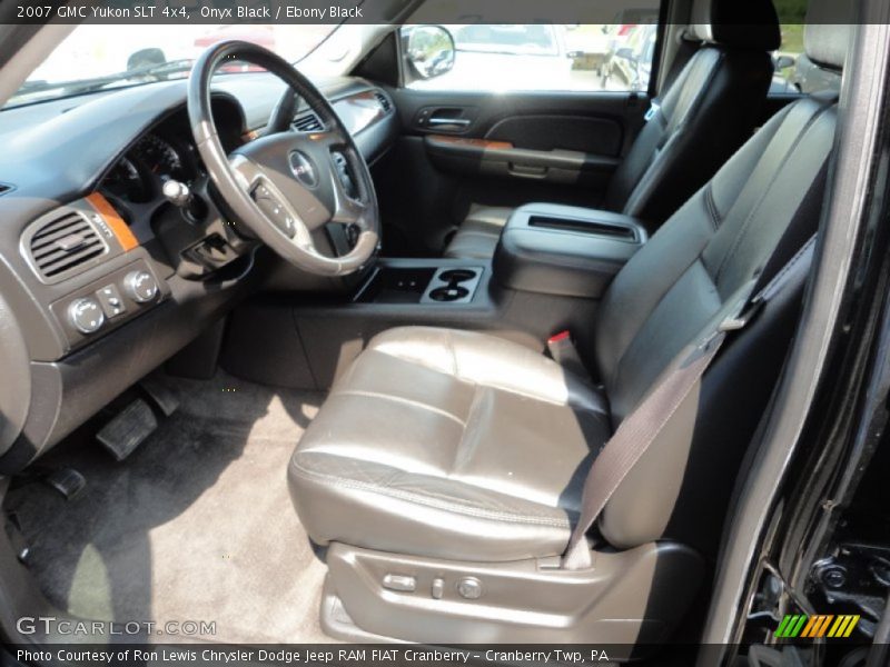 Onyx Black / Ebony Black 2007 GMC Yukon SLT 4x4
