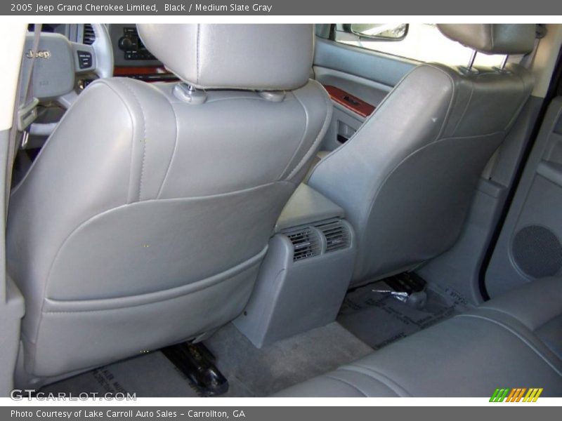 Black / Medium Slate Gray 2005 Jeep Grand Cherokee Limited
