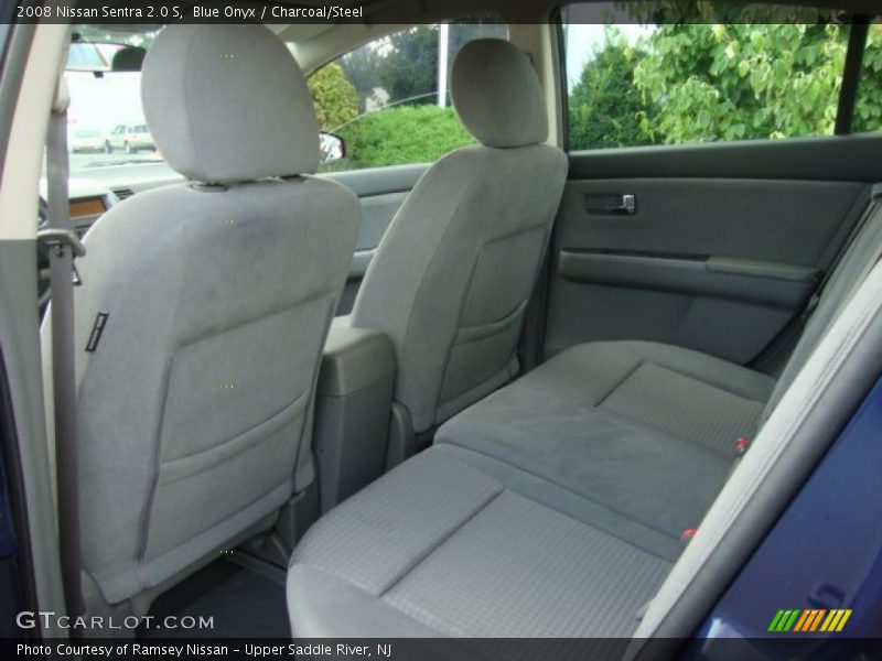 Blue Onyx / Charcoal/Steel 2008 Nissan Sentra 2.0 S
