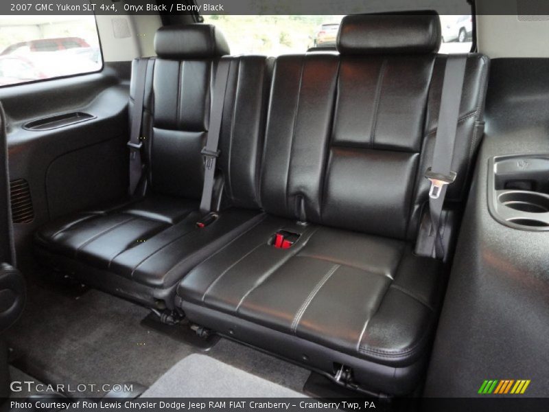  2007 Yukon SLT 4x4 Ebony Black Interior