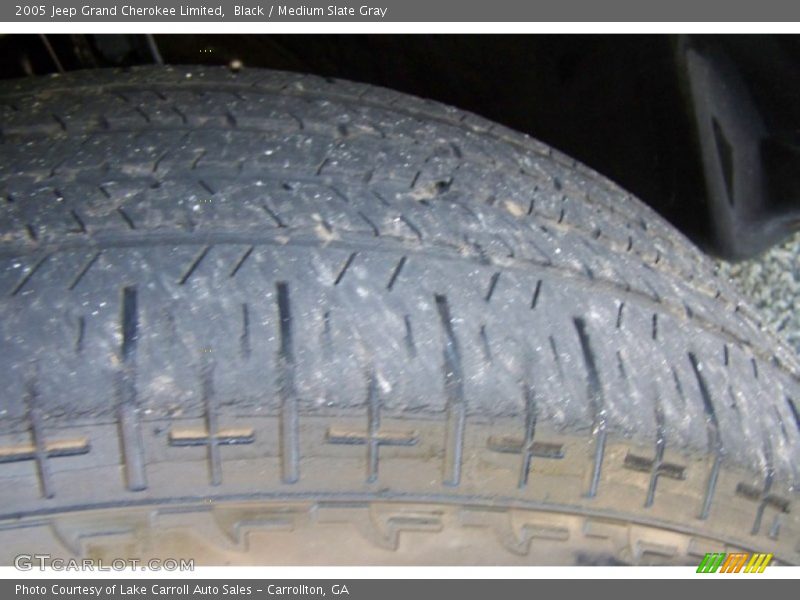 Black / Medium Slate Gray 2005 Jeep Grand Cherokee Limited