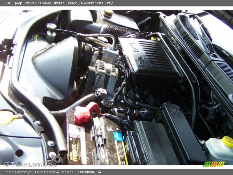 Black / Medium Slate Gray 2005 Jeep Grand Cherokee Limited