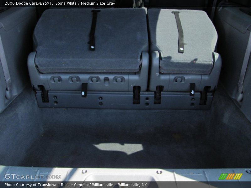 Stone White / Medium Slate Gray 2006 Dodge Caravan SXT