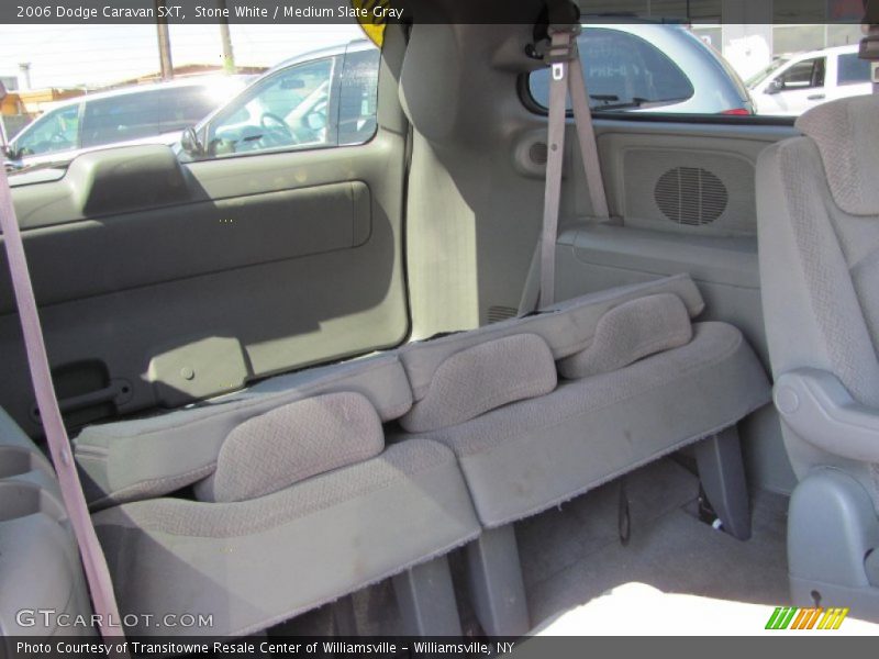 Stone White / Medium Slate Gray 2006 Dodge Caravan SXT