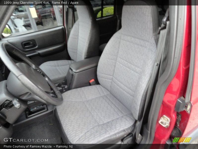 Flame Red / Agate 1999 Jeep Cherokee Sport 4x4
