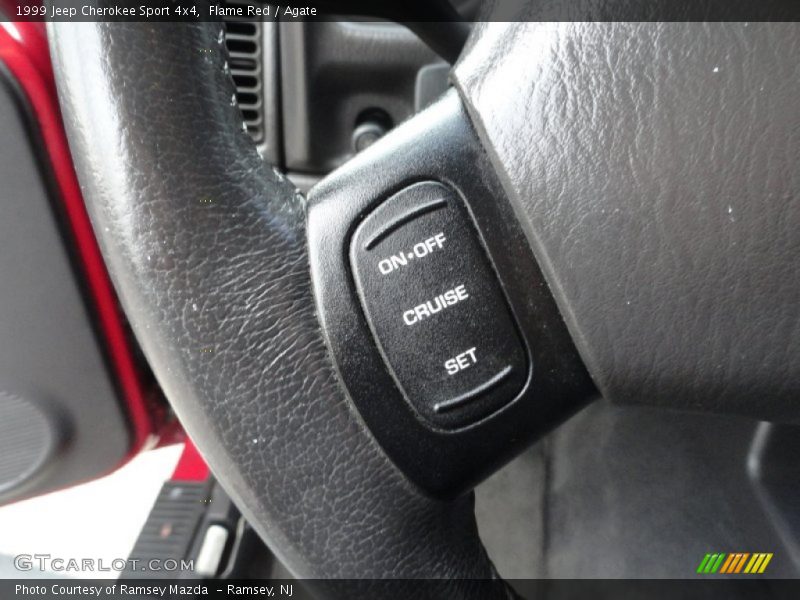 Flame Red / Agate 1999 Jeep Cherokee Sport 4x4