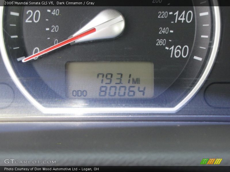 Dark Cinnamon / Gray 2006 Hyundai Sonata GLS V6