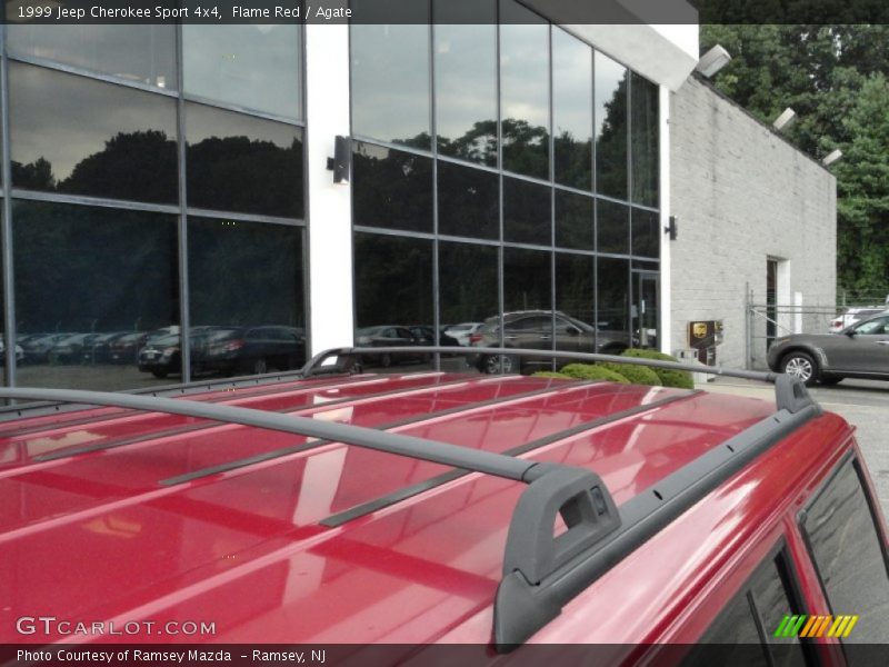 Flame Red / Agate 1999 Jeep Cherokee Sport 4x4