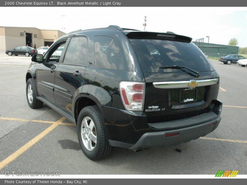 Black Amethyst Metallic / Light Gray 2006 Chevrolet Equinox LT