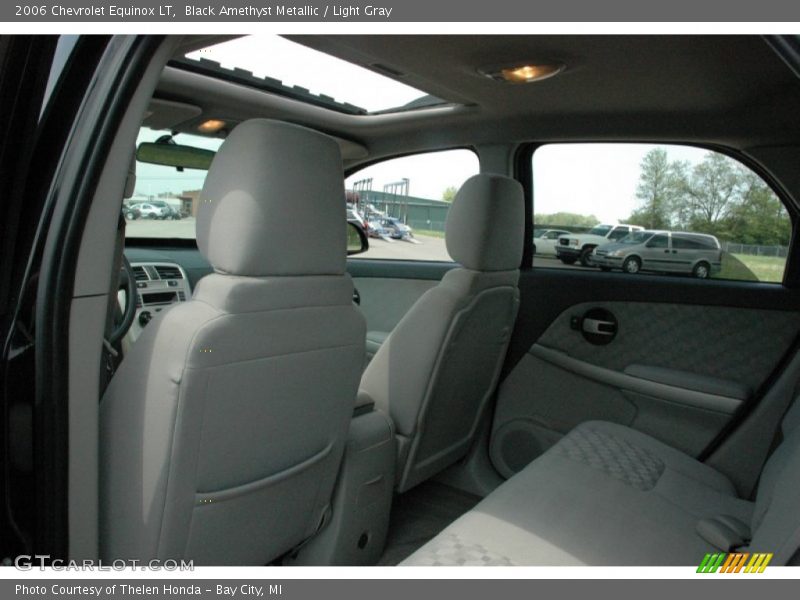 Black Amethyst Metallic / Light Gray 2006 Chevrolet Equinox LT