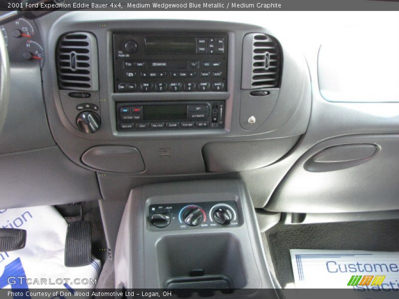 Medium Wedgewood Blue Metallic / Medium Graphite 2001 Ford Expedition Eddie Bauer 4x4