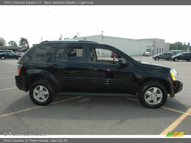 Black Amethyst Metallic / Light Gray 2006 Chevrolet Equinox LT