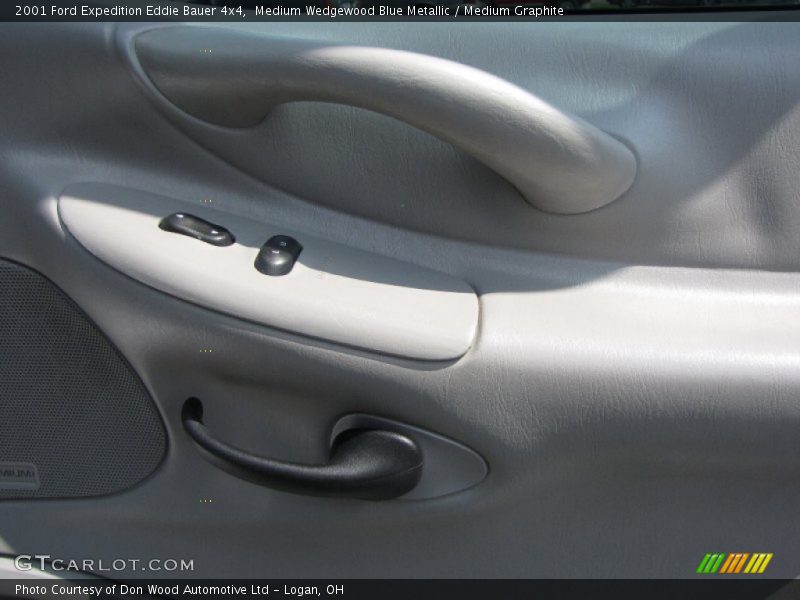 Medium Wedgewood Blue Metallic / Medium Graphite 2001 Ford Expedition Eddie Bauer 4x4