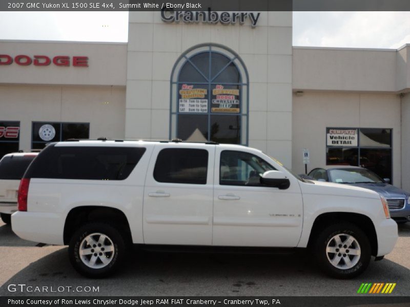 Summit White / Ebony Black 2007 GMC Yukon XL 1500 SLE 4x4