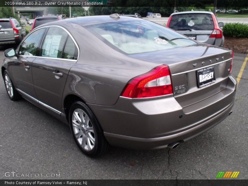 Oyster Grey Metallic / Sandstone 2010 Volvo S80 3.2