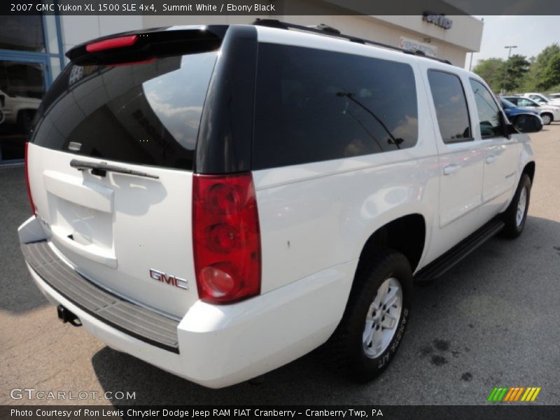 Summit White / Ebony Black 2007 GMC Yukon XL 1500 SLE 4x4