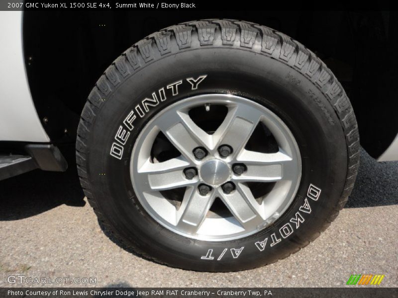 Summit White / Ebony Black 2007 GMC Yukon XL 1500 SLE 4x4