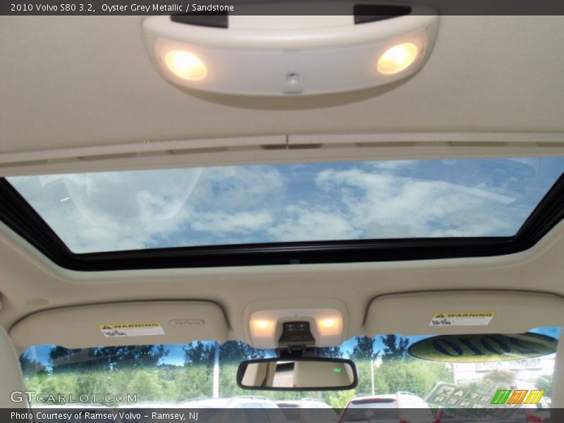 Oyster Grey Metallic / Sandstone 2010 Volvo S80 3.2