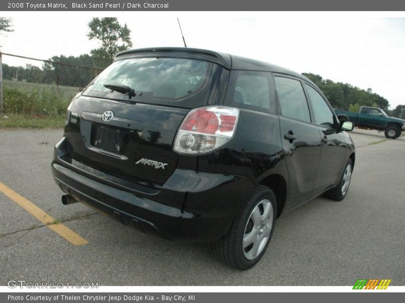 Black Sand Pearl / Dark Charcoal 2008 Toyota Matrix