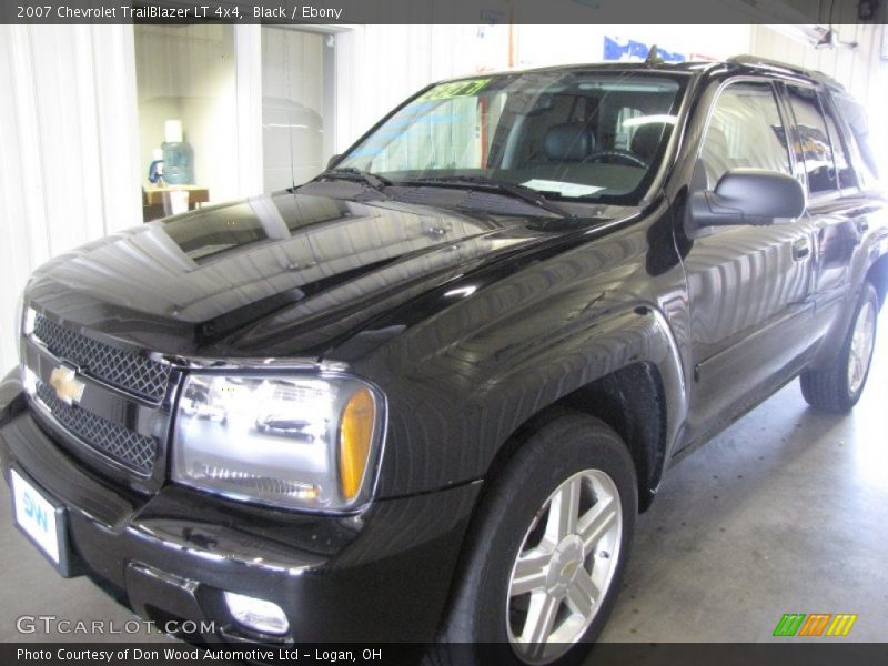 Black / Ebony 2007 Chevrolet TrailBlazer LT 4x4
