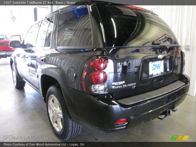 Black / Ebony 2007 Chevrolet TrailBlazer LT 4x4