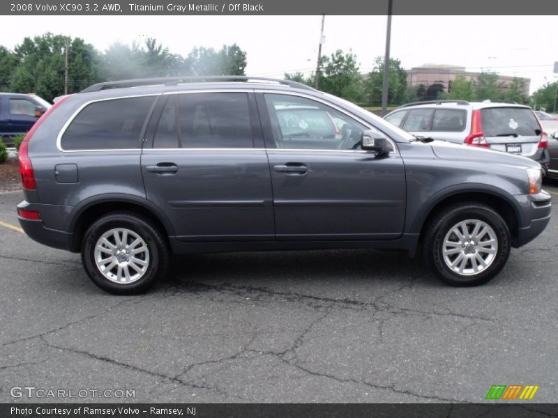 Titanium Gray Metallic / Off Black 2008 Volvo XC90 3.2 AWD