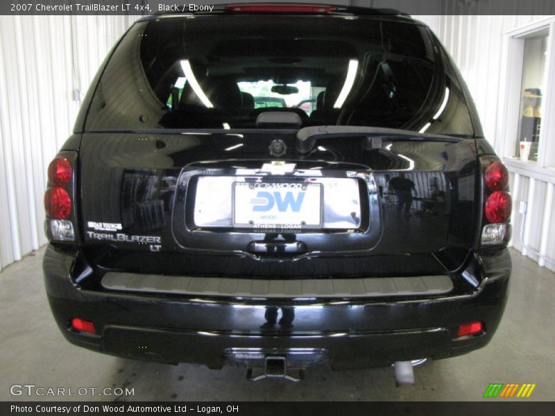 Black / Ebony 2007 Chevrolet TrailBlazer LT 4x4